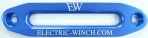 Клюз Electric Winch алюминиевый овальный СИНИЙ (254 мм)