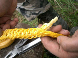 Плетение синтетического троса